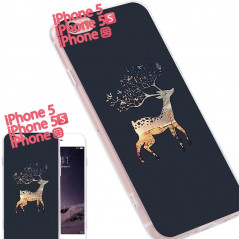 Coque silicone gel CERF Apple iPhone 5/5S/SE