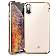 Coque rigide ITSKINS HYBRID GLASS Apple iPhone XS MAX Or