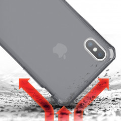 Coque souple ITSKINS Spectrum Clear Apple iPhone XS MAX Noir