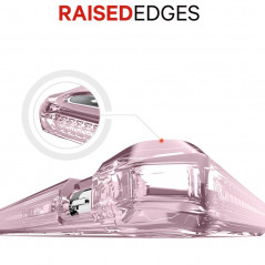 Coque souple ITSKINS Spectrum Clear Apple iPhone XS MAX Rose
