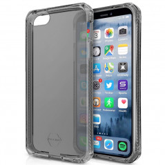 Coque souple ITSKINS Spectrum Clear Apple iPhone 5/5S/SE Noir