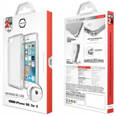 Coque souple ITSKINS Spectrum Clear Apple iPhone 5/5S/SE Clair (Transparente)