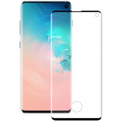 Protection écran verre trempé Eiger 3D GLASS CF Samsung Galaxy S10