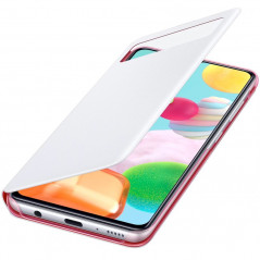 Etui folio Samsung SMART S VIEW EF-EA415P Samsung Galaxy A41 Blanc