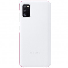 Etui folio Samsung SMART S VIEW EF-EA415P Samsung Galaxy A41 Blanc