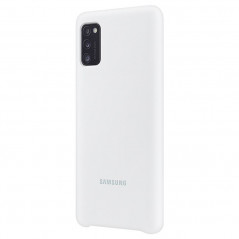 Coque silicone gel doux Samsung EF-PA415T Samsung Galaxy A41 Blanc