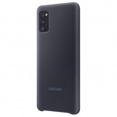 Coque silicone gel doux Samsung EF-PA415T Samsung Galaxy A41 Noir