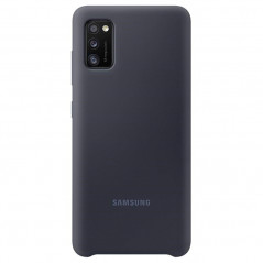 Coque silicone gel doux Samsung EF-PA415T Samsung Galaxy A41 Noir