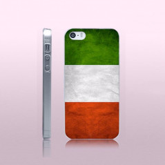 Coque rigide drapeau ITALIE Vintage Apple iPhone 5/5S/SE