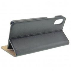 Etui cuir Mike Galeli MARC Series Apple iPhone X/XS Noir