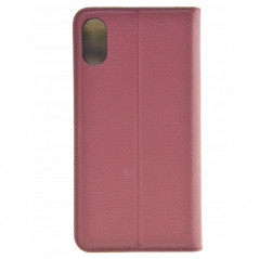 Etui cuir Mike Galeli MARC Series Apple iPhone X/XS Violet (Plum)