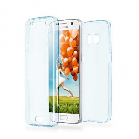 Coque Gel 360° Protection Samsung Galaxy S7 - Bleu