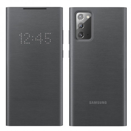Etui folio Samsung Smart LED View EF-NN980 Samsung Galaxy Note 20/20 5G Noir (Mystic Black)