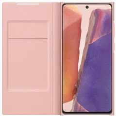 Etui folio Samsung Smart LED View EF-NN980 Samsung Galaxy Note 20/20 5G Rose (Mystic Bronze)