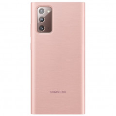 Etui folio Samsung Smart LED View EF-NN980 Samsung Galaxy Note 20/20 5G Rose (Mystic Bronze)