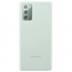 Coque silicone gel doux Samsung EF-PN980T Samsung Galaxy Note 20/20 5G Vert (Mystic Green)