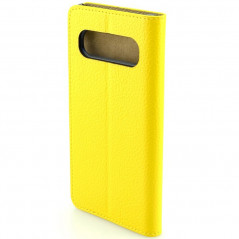 Etui cuir Mike Galeli MARC Series Samsung Galaxy S10e Jaune