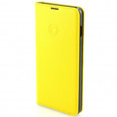 Etui cuir Mike Galeli MARC Series Samsung Galaxy S10e Jaune