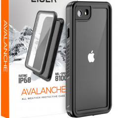 Coque rigide Eiger AVALANCHE Apple iPhone 7/8/6S/6/SE 2020 Noir