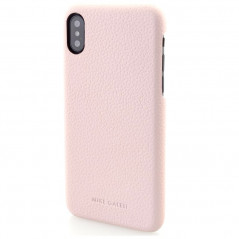 Coque cuir Mike Galeli LENNY Series Apple iPhone X/XS Rose