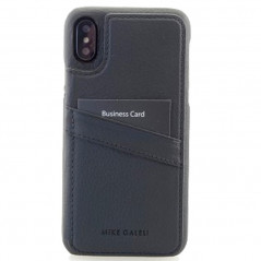 Coque cuir Mike Galeli THILO Series Apple iPhone XS MAX Noir