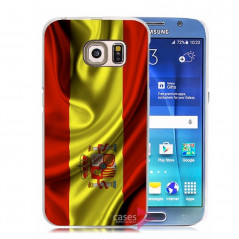 Coque rigide drapeau ESPAGNE Samsung Galaxy S6