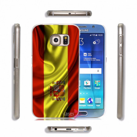 Coque rigide drapeau ESPAGNE Samsung Galaxy S6