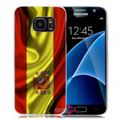 Coque rigide drapeau ESPAGNE Samsung Galaxy S7