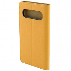 Etui cuir Mike Galeli MARC Series Samsung Galaxy S10 Plus Orange (Mango)