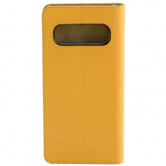 Etui cuir Mike Galeli MARC Series Samsung Galaxy S10 Plus Orange (Mango)