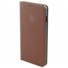 Etui cuir Mike Galeli MARC Series Samsung Galaxy S10 Plus Marron