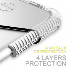 Coque rigide ITSKINS SUPREME CLEAR Apple iPhone X/XS Blanc