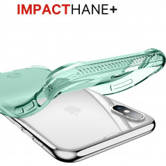 Coque souple ITSKINS NANO GEL Apple iPhone X/XS Vert (tiffany green)