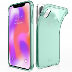 Coque souple ITSKINS NANO GEL Apple iPhone X/XS Vert (tiffany green)