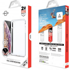 Coque rigide ITSKINS HYBRID FROST Apple iPhone X/XS Clair (Transparente)