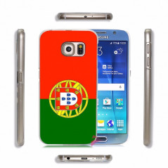 Coque rigide drapeau PORTUGAL Samsung Galaxy S6