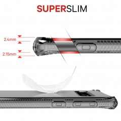 Coque souple ITSKINS Spectrum Clear Samsung Galaxy S10 Noir