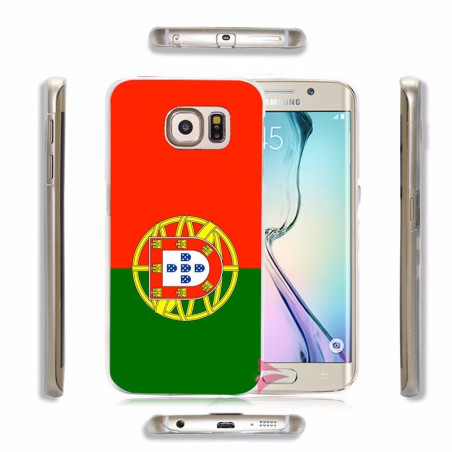 Coque rigide drapeau PORTUGAL Samsung Galaxy S6 Edge Plus