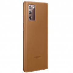 Coque cuir Samsung EF-VN980 Leather Samsung Galaxy Note 20/20 5G Marron