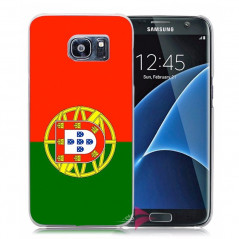 Coque rigide drapeau PORTUGAL Samsung Galaxy S7 Edge