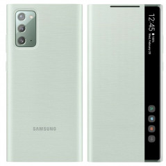 Etui folio Samsung Smart Clear view EF-ZN980C Samsung Galaxy Note 20/20 5G Vert (Mystic Green)