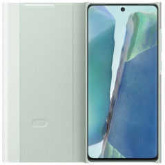 Etui folio Samsung Smart Clear view EF-ZN980C Samsung Galaxy Note 20/20 5G Vert (Mystic Green)