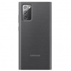 Etui folio Samsung Smart Clear view EF-ZN980C Samsung Galaxy Note 20/20 5G Noir (Mystic Black)