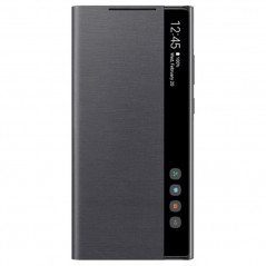 Etui folio Samsung Smart Clear view EF-ZN980C Samsung Galaxy Note 20/20 5G Noir (Mystic Black)