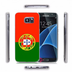 Coque rigide drapeau PORTUGAL Samsung Galaxy S7 Edge