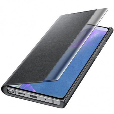 Etui folio Samsung Smart Clear view EF-ZN980C Samsung Galaxy Note 20/20 5G Noir (Mystic Black)