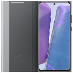 Etui folio Samsung Smart Clear view EF-ZN980C Samsung Galaxy Note 20/20 5G Noir (Mystic Black)