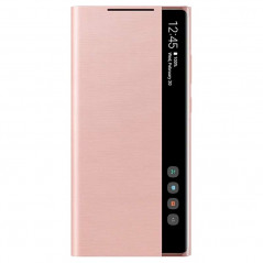 Etui folio Samsung Smart Clear view EF-ZN980C Samsung Galaxy Note 20/20 5G Rose (Mystic Bronze)