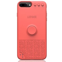 Coque rigide ITSKINS LUDICASE POP Apple iPhone 7/8/6S/6 Plus Rouge (tropical Red)