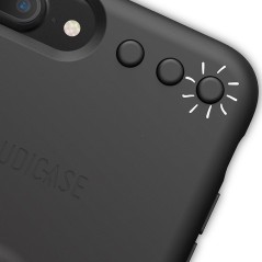 Coque rigide ITSKINS LUDICASE POP Apple iPhone 7/8/6S/6 Plus Noir (Space Gray)